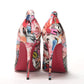 Christian Louboutin Multicolor So Kate Patent High Heel