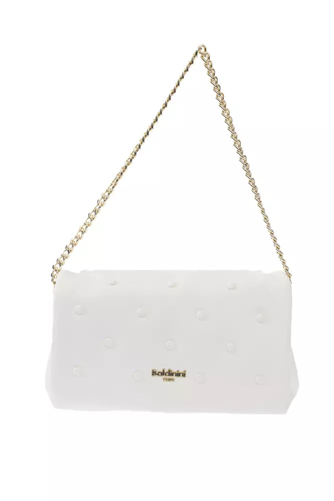 Baldinini Trend White Polyethylene Women Crossbody Bag