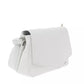 Baldinini Trend White Leather Women Crossbody Bag