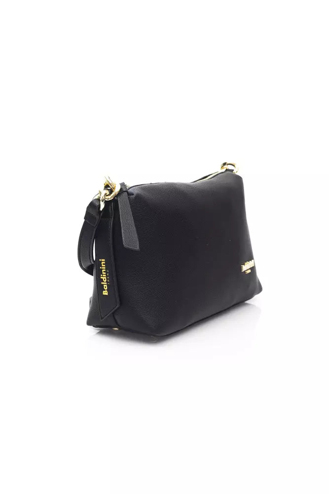 Baldinini Trend Black Polyethylene Women Shoulder Bag