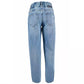 Yes Zee Blue Cotton Women Jeans