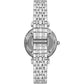 Emporio Armani Elegant Silver-Toned Women's Watch