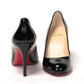 Christian Louboutin Simple Pump 85 Patent Black Heel