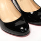 Christian Louboutin Simple Pump 85 Patent Black Heel