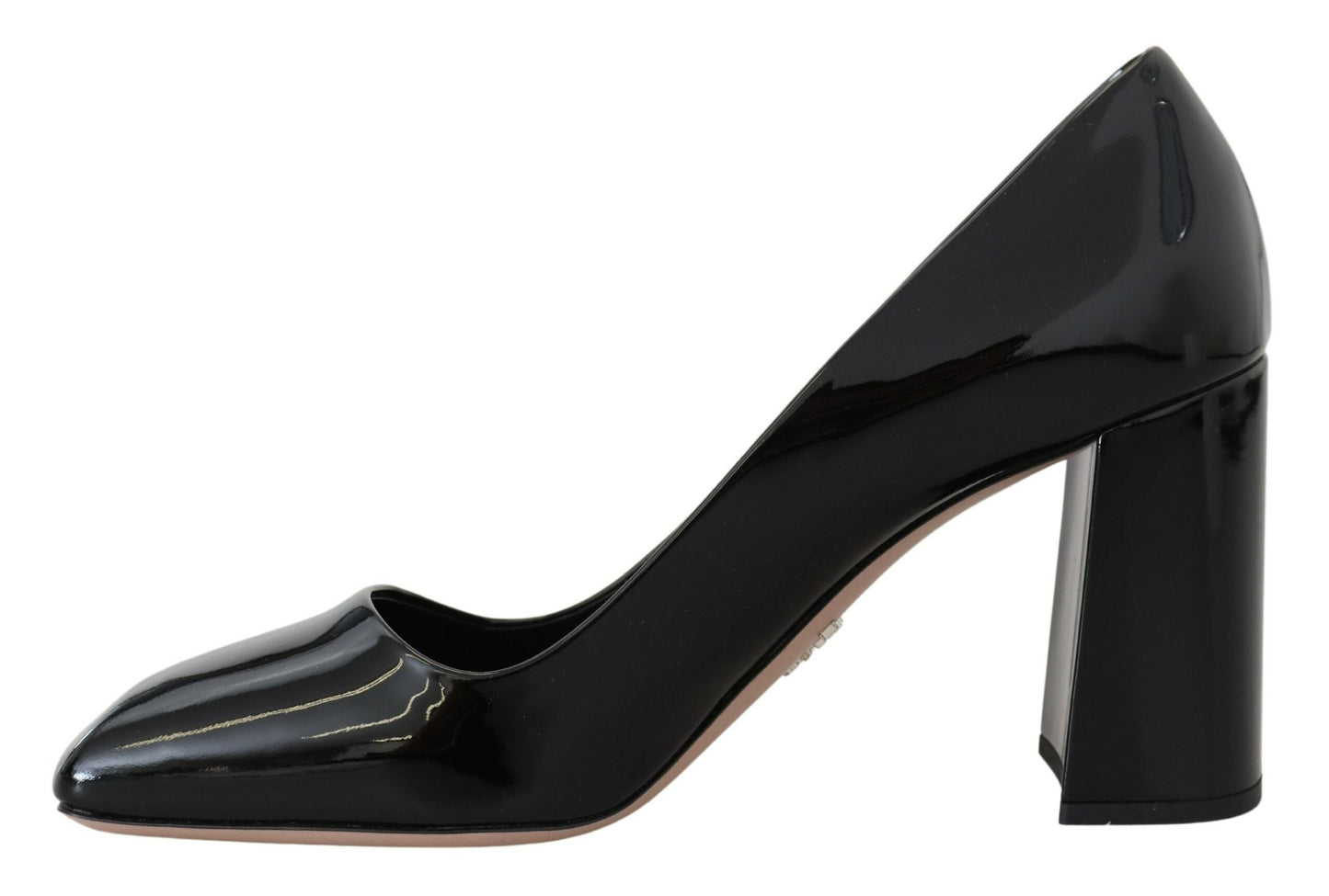 Prada Elegant Square Toe Leather Pumps