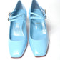 Christian Louboutin Splash 9Blue Aquajane 45 Patent Heel