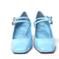 Christian Louboutin Splash 9Blue Aquajane 45 Patent Heel