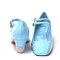 Christian Louboutin Splash 9Blue Aquajane 45 Patent Heel