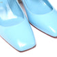 Christian Louboutin Splash 9Blue Aquajane 45 Patent Heel