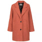 Fred Mello Chic Pink Wool Blend Winter Coat