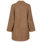 Fred Mello Elegant Wool Blend Coat with Side Pockets