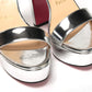 Christian Louboutin Silver/Multi Arendisc Alta Platform Heel