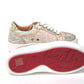 Christian Louboutin Rose Gold Verissma 2 Strauss Flat Sneaker