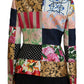 Dolce & Gabbana Elegant Multicolor Patchwork Blazer