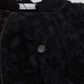 Dolce & Gabbana Black Floral Lace Bomber Jacket