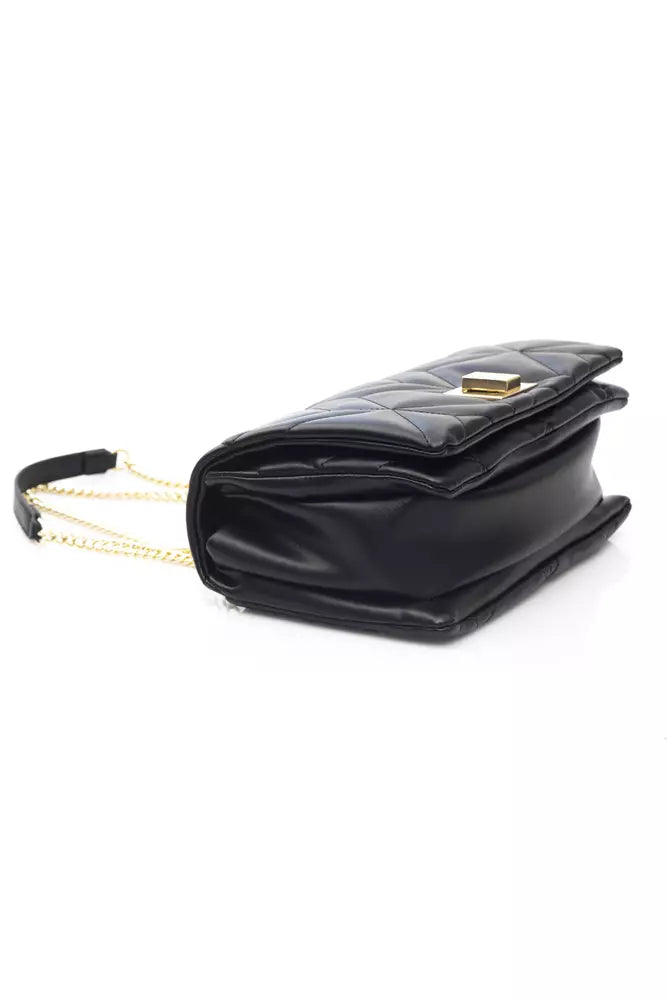 Baldinini Trend Black Polyethylene Women Shoulder Bag