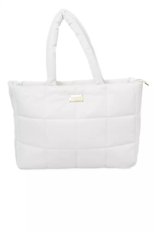 Baldinini Trend White Polyethylene Women Shoulder Bag