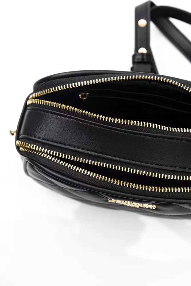 Baldinini Trend Black Polyethylene Women Shoulder Bag