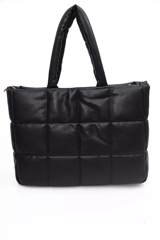 Baldinini Trend Black Polyethylene Women Shoulder Bag