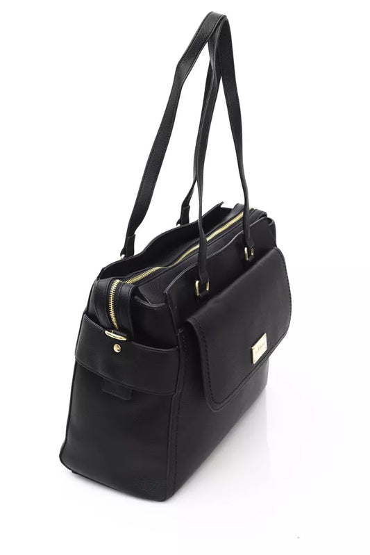 Baldinini Trend Black Polyethylene Women Handbag