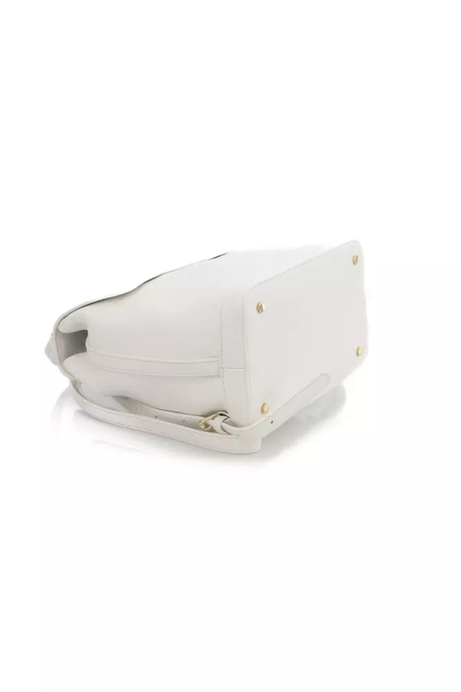 Baldinini Trend White Polyethylene Women Backpack