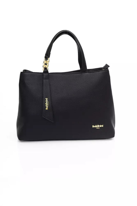 Baldinini Trend Black Polyethylene Women Handbag