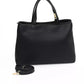 Baldinini Trend Black Polyethylene Women Handbag