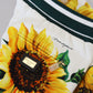 Dolce & Gabbana Sunflower Print Cotton Sweatpants