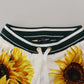 Dolce & Gabbana Sunflower Print Cotton Sweatpants