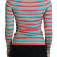 Dolce & Gabbana Elegant Striped Silk Crewneck Pullover