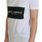 Dolce & Gabbana Chic Monochrome Crew Neck Tee