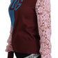 Dolce & Gabbana Elegant Multicolor Lace Pullover Sweater