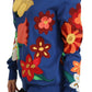 Dolce & Gabbana Elegant Floral Silk-Cotton Sweater