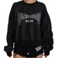 Dolce & Gabbana Chic Black Crewneck Pullover Sweater