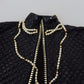 Dolce & Gabbana Elegant Full Zip Sweater with Pearl Embellishment