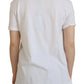 Dolce & Gabbana Chic White Cotton Logo Tee