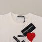 Dolce & Gabbana Chic White Cotton Logo Tee