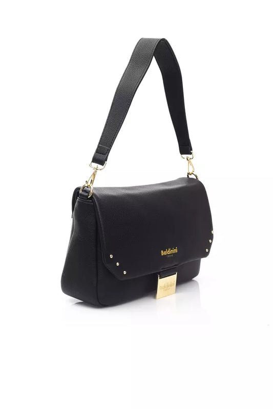 Baldinini Trend Black Polyethylene Women Shoulder Bag