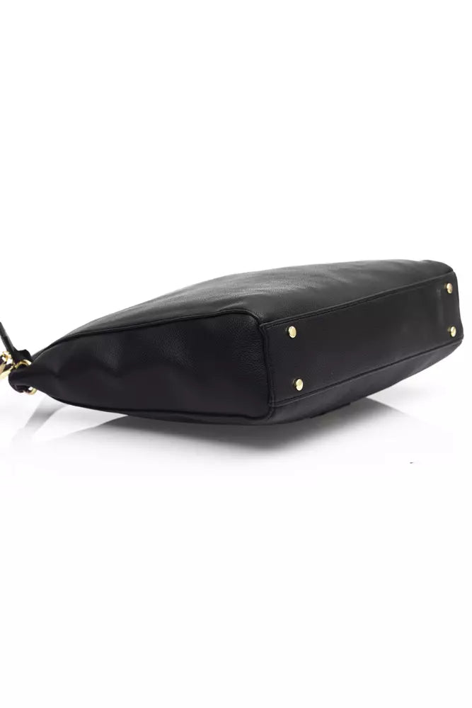 Baldinini Trend Black Polyethylene Women Shoulder Bag