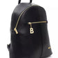 Baldinini Trend Black Polyethylene Women Backpack