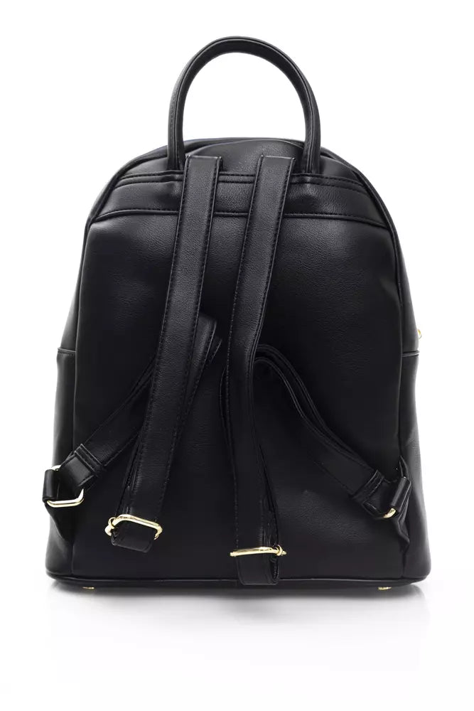 Baldinini Trend Black Polyethylene Women Backpack