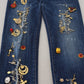 Dolce & Gabbana Crystal-Embellished Slim Fit Jeans