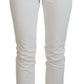 Dolce & Gabbana Svelte High Waist Slim Jeans in Off White