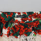 Dolce & Gabbana Elegant High Waist Floral Pants