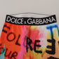 Dolce & Gabbana Chic High Waist Cropped Trousers