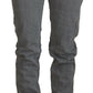 Care Label Chic Low Waist Skinny Gray Jeans