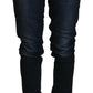 Acht Chic Low Waist Denim Skinny Jeans