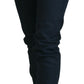 Acht Chic Low Waist Skinny Jeans in Blue