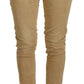 Acht Chic Brown Low Waist Skinny Corduroy Pants