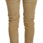 Acht Chic Brown Low Waist Skinny Corduroy Pants